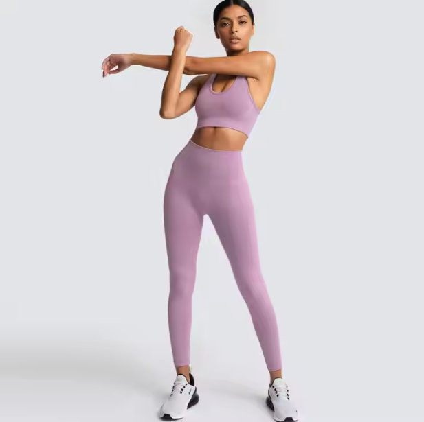 Model wears Gisele TENCEL™ Modal Rib Relaxed Short PJ Set in Graphite.