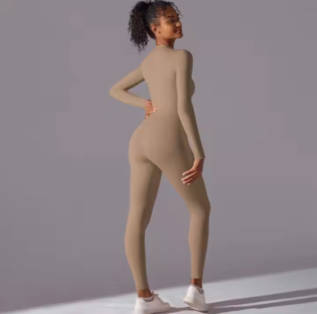 Custom Yoga Sport Jumpsuit Unitard Bodysuit Workout Gym Jumpsuit Fitness Rompers Women One Piece Yoga Jumpsuit For Women