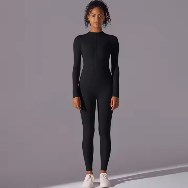 Custom Yoga Sport Jumpsuit Unitard Bodysuit Workout Gym Jumpsuit Fitness Rompers Women One Piece Yoga Jumpsuit For Women